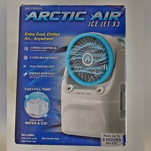 Arctic Air Ice Jet X3, Personal Space Cooler, NWT